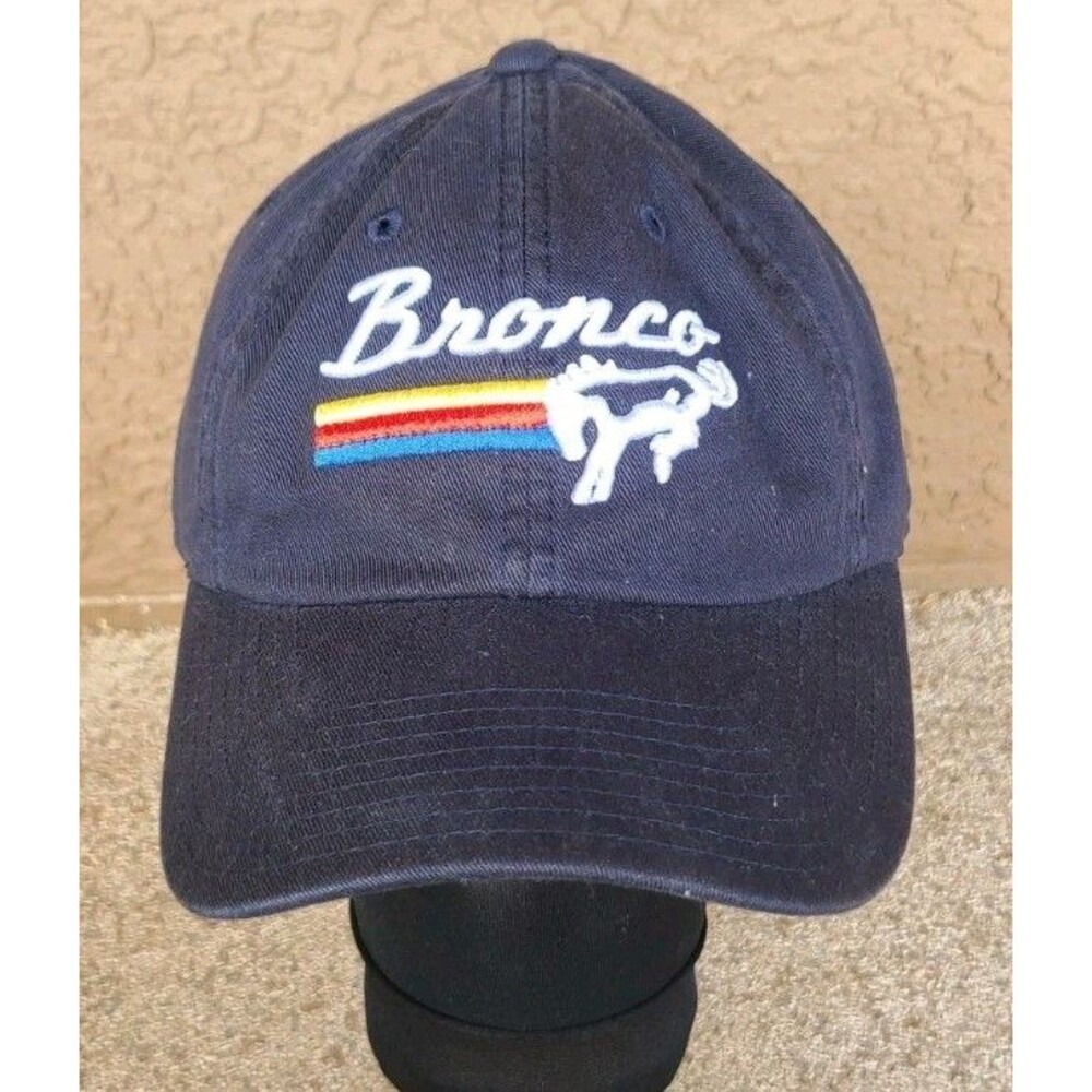 Ford Bronco Hat Ford official Strapback Trucker Hat Navy American Needle Casual